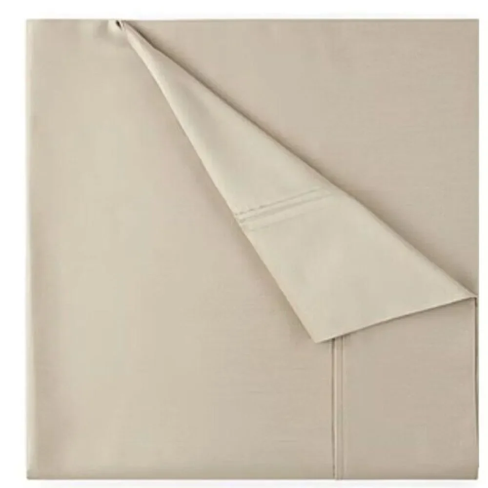 Fieldcrest 1400 Thread Count Bed Sheet Set Light Taupe